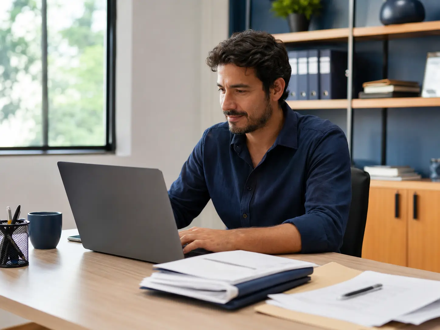 Empreendedor comparando os requisitos técnicos do certificado digital